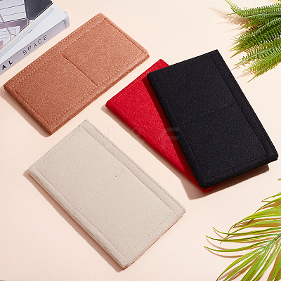 4Pcs 4 Colors Felt Purse Organizer Insert FIND-WR0007-37-1
