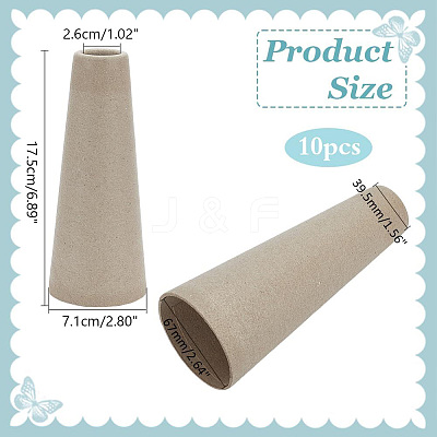 Paper Tube Roll Tubes for Slotted Drum Parts LS-AJEW-WH0561-25A-1