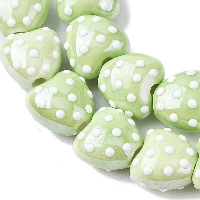 Handmade Porcelain Beads PORC-K010-07A-1