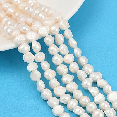 Natural Cultured Freshwater Pearl Beads Strands PEAR-P064-20B-01A-1