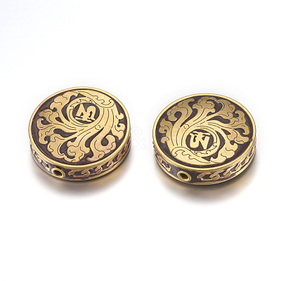 Handmade Indonesia Beads IPDL-F022-02C-1