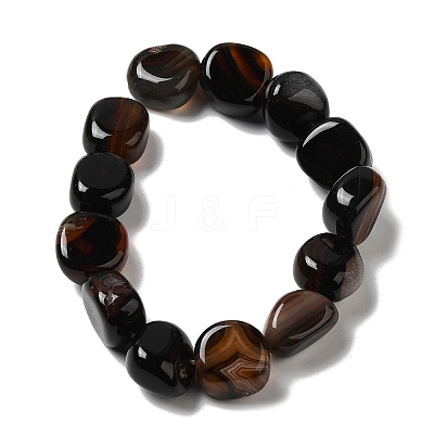 Natural Agate Beads Strands G-H295-D01-10-1