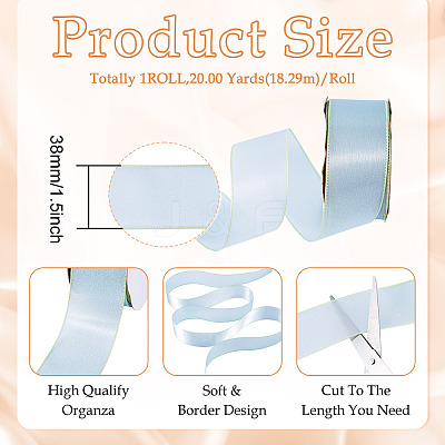 Polyester Organza Ribbon TAC0006-01C-1