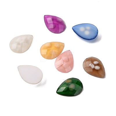 Epoxy Resin Cabochons CRES-S361-01-1