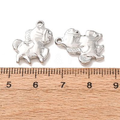 201 Stainless Steel Pendants SA-CBA8423-12P-E-1