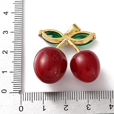 Resin Pendants KK-P320-10B-G-1