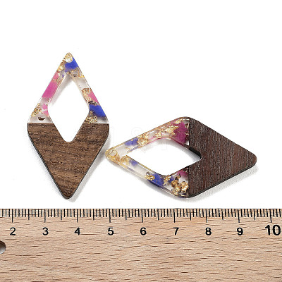 Walnut Wood Pendants FIND-Z050-02F-1