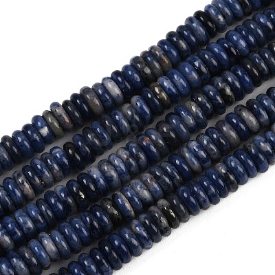 Natural Sodalite Beads Strands G-Q159-B32-01-1