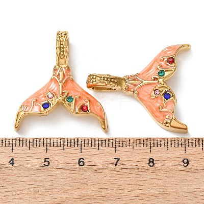 304 Stainless Steel Enamel Pendants STAS-Z193-10G-05-1