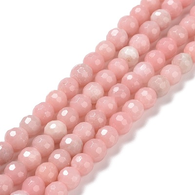 Natural Pink Opal Beads Strands G-E571-22A-1