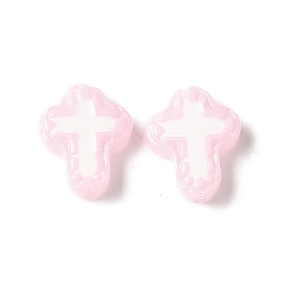 Baking Paint Glass Enamel Beads BLOW-D300-06I-1
