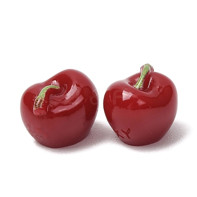 Resin Cherry Ornaments RE-B004-02-1