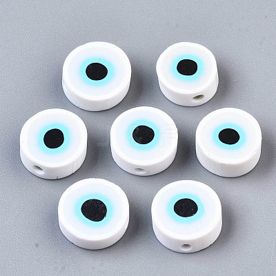 Handmade Polymer Clay Beads X-CLAY-ZX006-07B-1