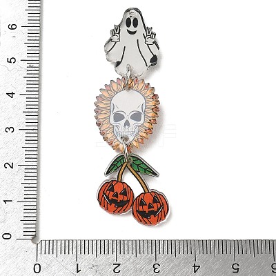 Halloween Printed Acrylic Big Pendants AC-CBACFA6-01E-P-1