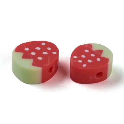 Handmade Polymer Clay Beads CLAY-R069-01M-1