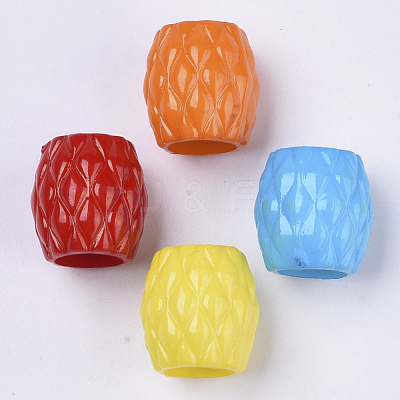 Opaque Acrylic Beads SACR-N008-107-1
