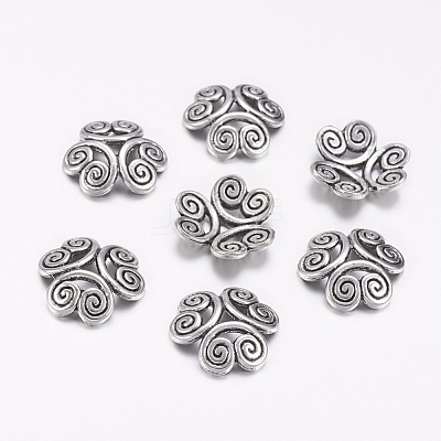 Tibetan Style Bead Caps X-EA483Y-1