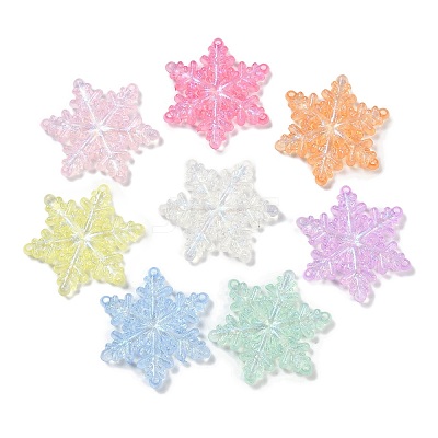 Luminous Transparent Acrylic Beads LACR-U001-08-1