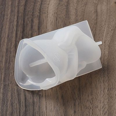 Easter Theme Rabbit DIY Silicone Candle Molds SIL-F019-01A-1