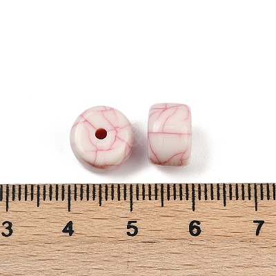 Acrylic Imitation Turquoise Beads OACR-S047-19C-1