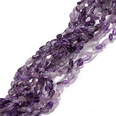 Natural Amethyst Beads Strands G-F465-51-1