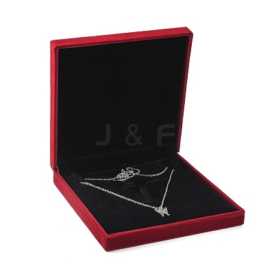 Velvet Necklace Boxes X-VBOX-G003-01-1