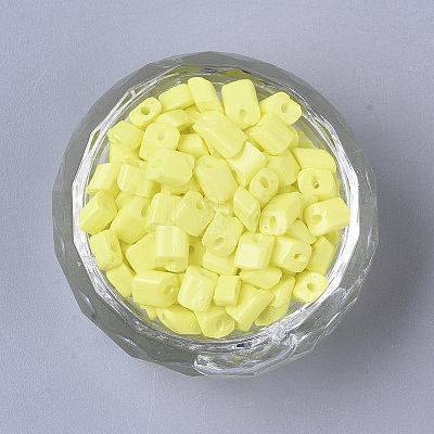 6/0 Baking Paint Glass Seed Beads SEED-S034-A14-1
