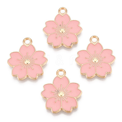Alloy Enamel Pendants X-ENAM-S121-115J-1