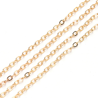 3.28 Feet Brass Cable Chains X-CHC-T008-06B-KC-1