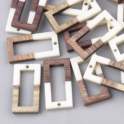 Resin & Wood Pendants X-RESI-S358-10A-1