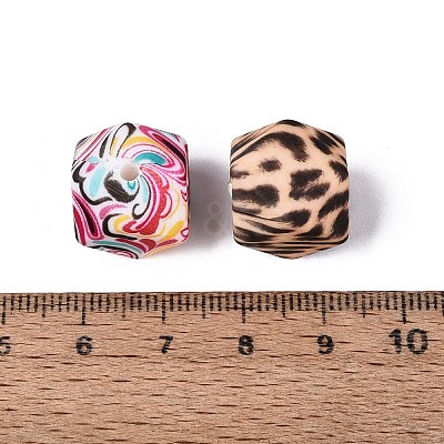 Printed Silicone Beads SIL-N006-17-1