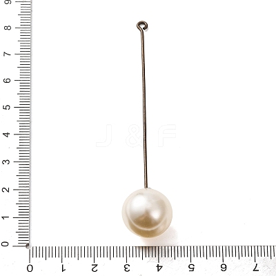 Brass Stick Lapel Pin Clutch Brooch Findings PL-G001-01A-AB-1