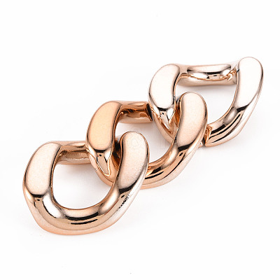 UV Plating ABS Plastic Linking Rings CCB-S162-33RG-1