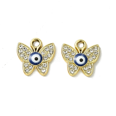 UV Plating Alloy Enamel Pendants FIND-B039-01G-03-1