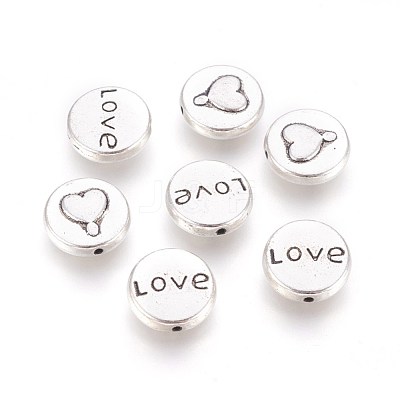 Valentines Gift Ideas for Her Tibetan Silver Beads LF8937Y-NF-1