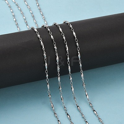 Tarnish Resistant 304 Stainless Steel Link Chains X-CHS-K001-83-1