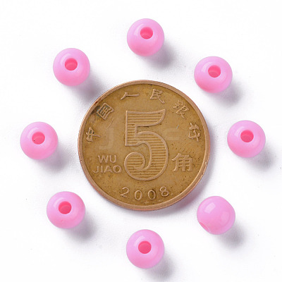 Opaque Acrylic Beads MACR-S370-C6mm-A02-1