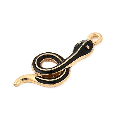 Alloy Enamel Pendants FIND-U031-14G-06-1