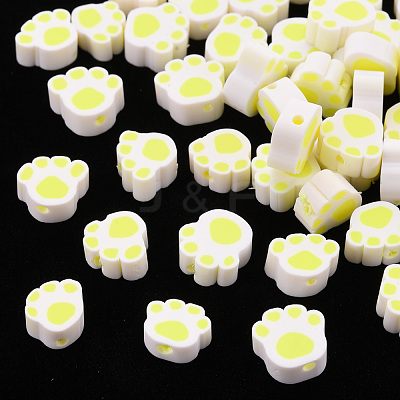 Handmade Polymer Clay Beads CLAY-N011-008D-1