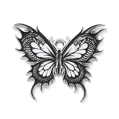 Halloween Alloy Enamel Pendants AL-CBA492B-01B-P-1