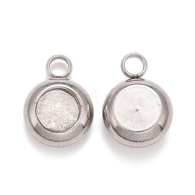 304 Stainless Steel Charms STAS-G133-13H-1