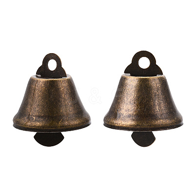 Iron Bell Pendants IFIN-Q125-02-1