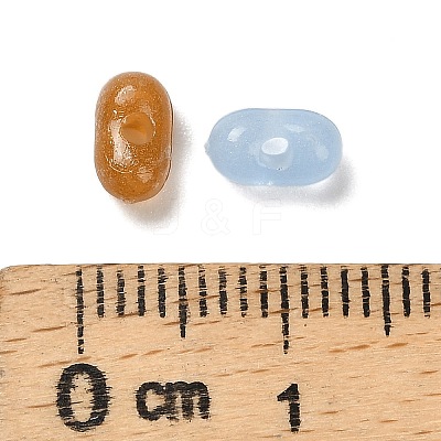 Luminous Transparent Acrylic Beads LACR-D009-01E-1