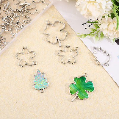 30Pcs 3 Style Alloy Pendants FIND-CA0008-79-1