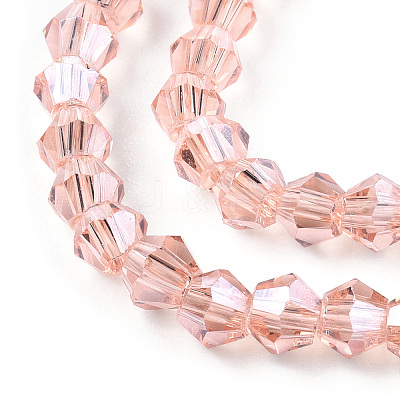 Transparent Glass Beads Strands EGLA-A039-T3mm-D15-1