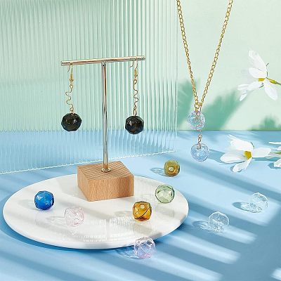 14Pcs 7 Colors Blown Glass Wishing Bottle Bubble Vial GLAA-NB0001-45-1