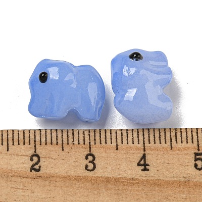Handmade Transparent Glass Beads GLAA-N0028-01E-1