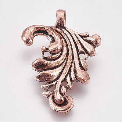 Eco-Friendly Zinc Alloy Hook Clasps LS-PALLOY-WH0031-03R-1