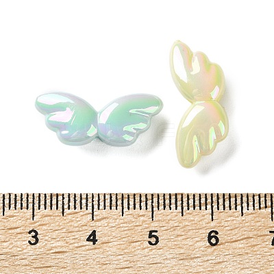 Opaque UV Plating Acrylic Beads PACR-D288-19-1