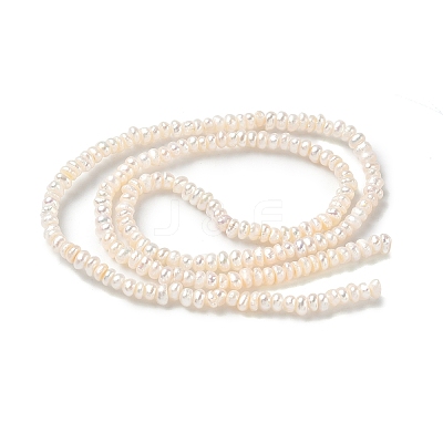 Natural Cultured Freshwater Pearl Beads Strands PEAR-C004-06-1